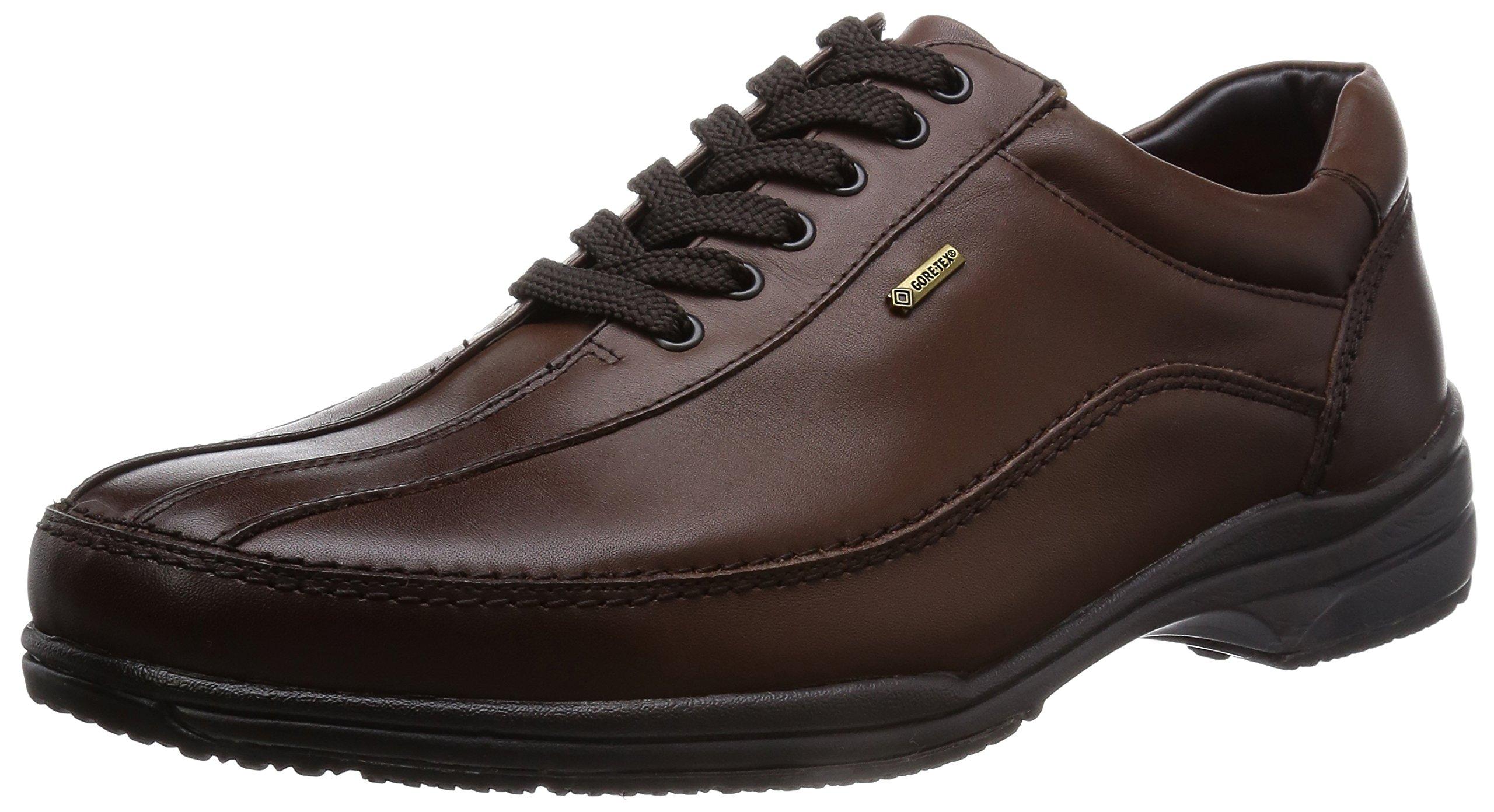 

[Madras Walk] Business Shoes, Slip-on, Anti-slip, Waterproof, Gore-Tex, SPMW5481, Men s, Brown, 26.5 cm, 4E