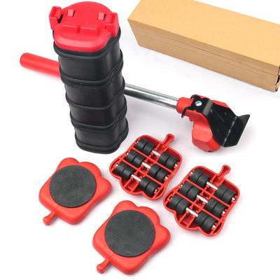 13-Piece Heavy Furniture Mover Kit with Pry Bar and Rollers