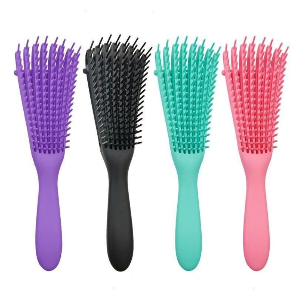 Hair Comb Detangling Brush Women Men Scalp Massage Hair Brush Detangler Brush For Curly Hair Thick Hair Octopus Hairbrush