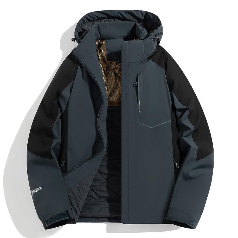 2025 Couple’s Warm Graphene Hooded Cotton Jacket - Men's Winter Mountaineering Outerwear