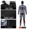 3mm 5mm Camo Neoprene Wetsuit Diving Surfing Snorkeling Fishing Men Full Body Thermal Protection Hooded Separate Suit