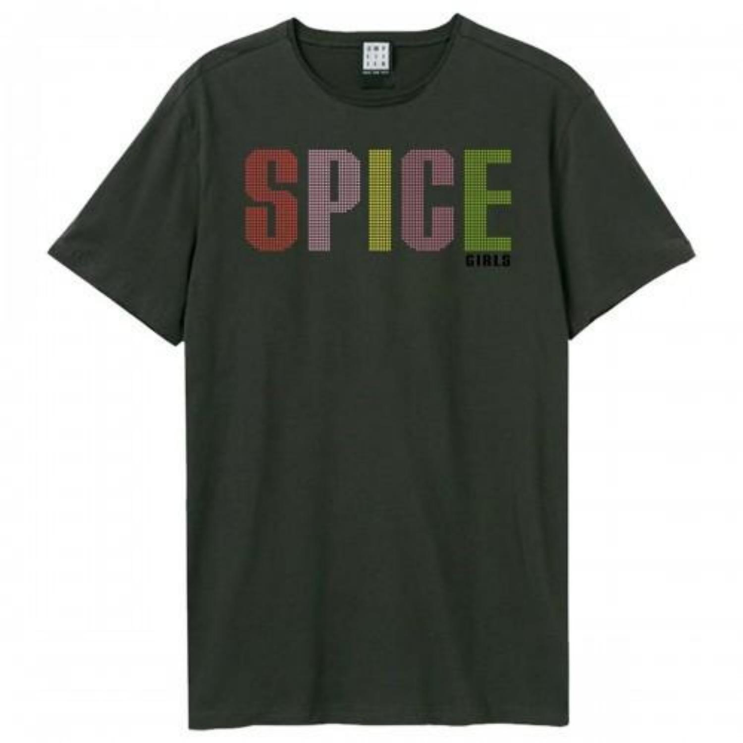 Amplified Unisex Adult Spice Girls Logo T-Shirt S