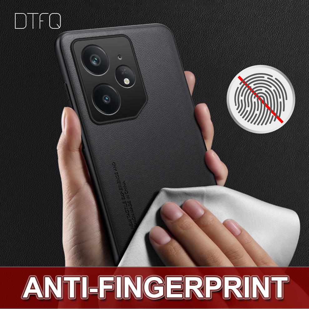 Luxury Leather Case for Realme GT Neo7 Coque Funda Back Cover Shockproof Leather Pattern Case for Realme GT Neo 7