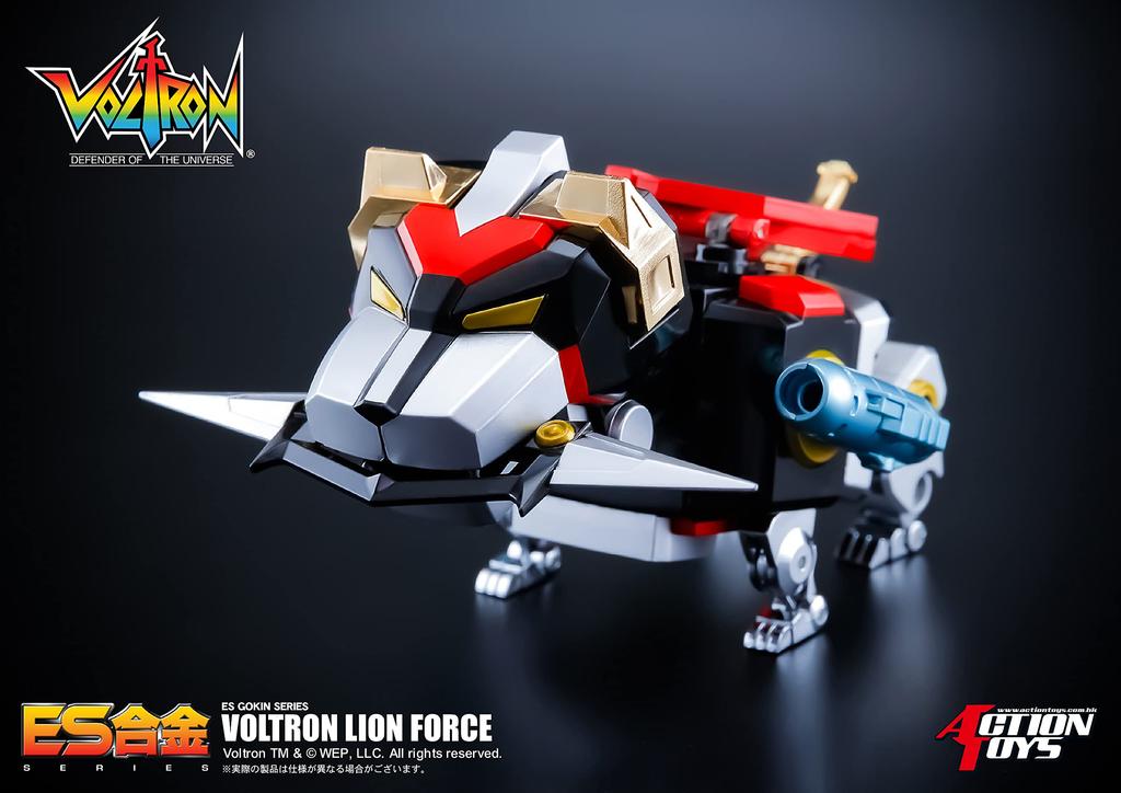 Art Storm Action Toys ES Alloy Voltron Lion Force Diecast Painted Action Approximately 160mm Tall Figure,