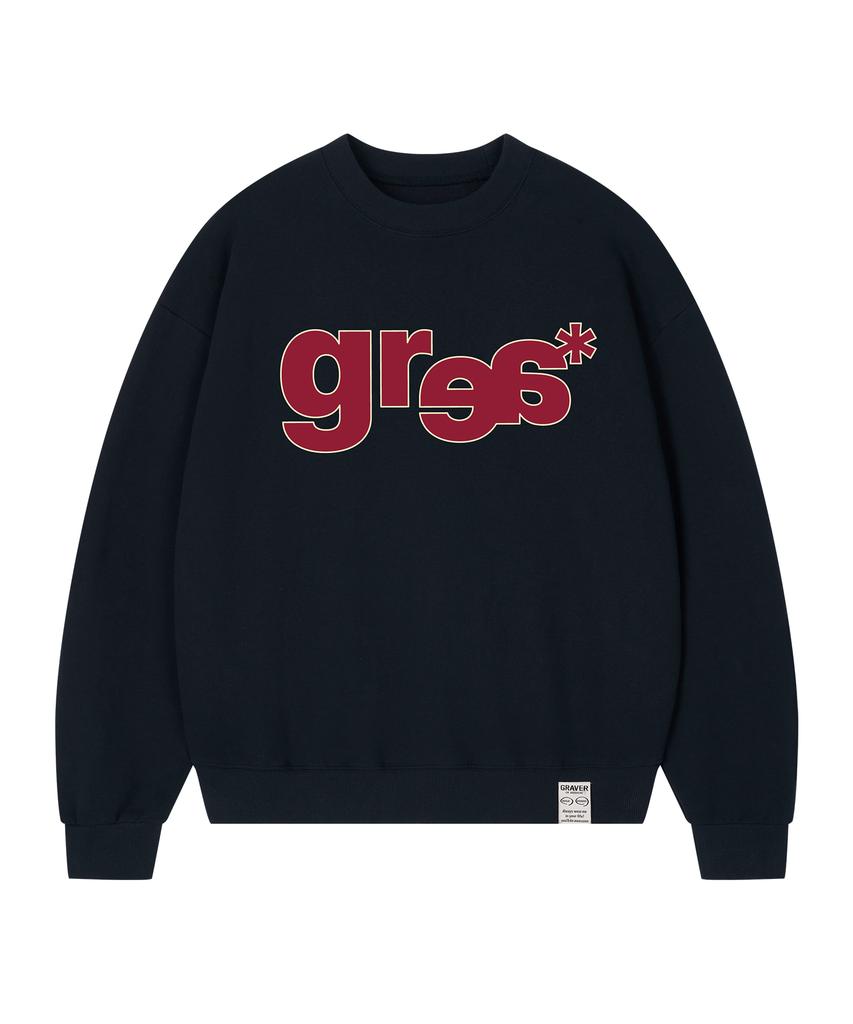 GRAVER [Unisex] Grae-S Basic Sweatshirt_5 Colors