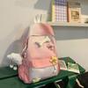 Schoolbag Female 1011 New Middle School Student Large Capacity Backpack Simple Versatile Student Bag Lightweight Backpack Female