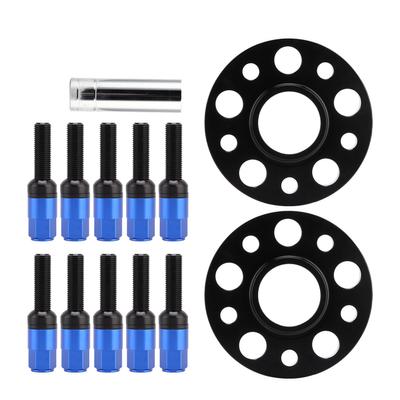 Kit Distanțiere Roți Auto 5x112 cu Flanșă de 15mm Înlocuire pentru Seria 1 F40 2019‑2020Albastru