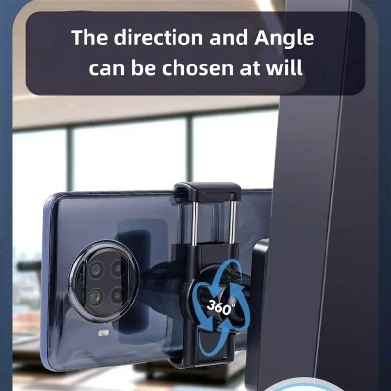 Universal 360° Rotatable Magnetic Phone Stand Holder For Golf Cart, Boat, Gym, Fridge-Phone Mounting Accessory Compatibility