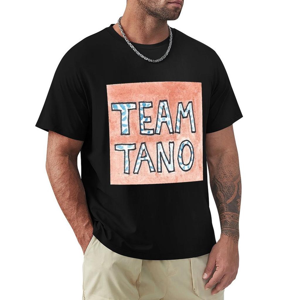 Team Tano Tshirt Active Sports Short Sleeve Cotton Shirt