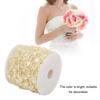 60m Five Pointed Star Faux Pearl Bead String DIY Christmas Tree Decor Bouquet Accessories(Beige )