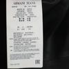 Armani Jeans Sheep Leather Double Riders Jacket 38 Black Women Used