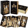 Wyspell Tarot Cards - Starlight Tarot, a Unique Tarot Deck for Beginners with Guidebook, Modern Divination Cards (Gold)