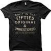 BIRTHDAY BIker 1950's Built In the Fifties Unrestored Motorcyle T-shirt OZ9151
