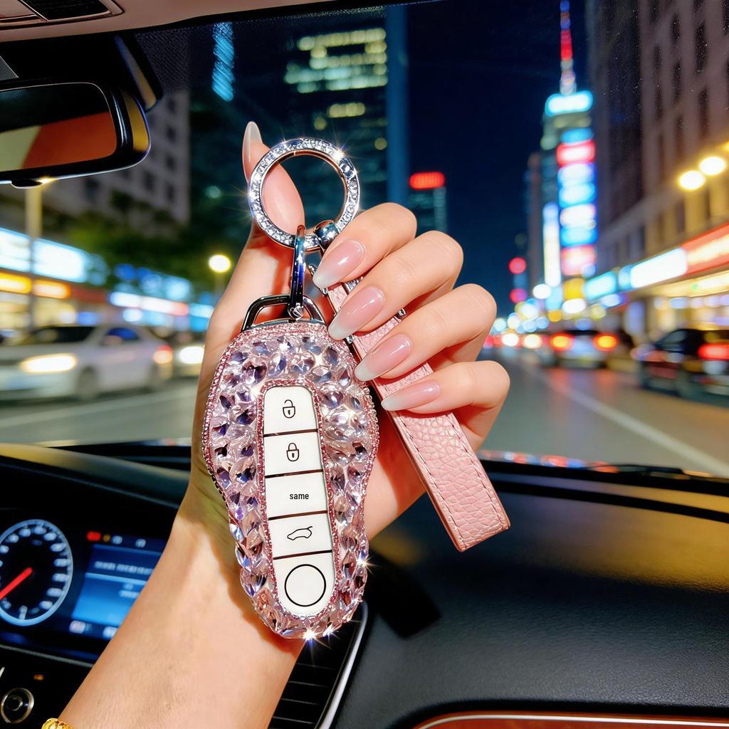 2026 Hongqi HS6 PHEV Women's Key Shell with Buckle - Stylish Car Accessory