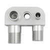 1Pcs For LSX LS3 Engine Swap Conversion A/C Line Compressor Adapter Fitting