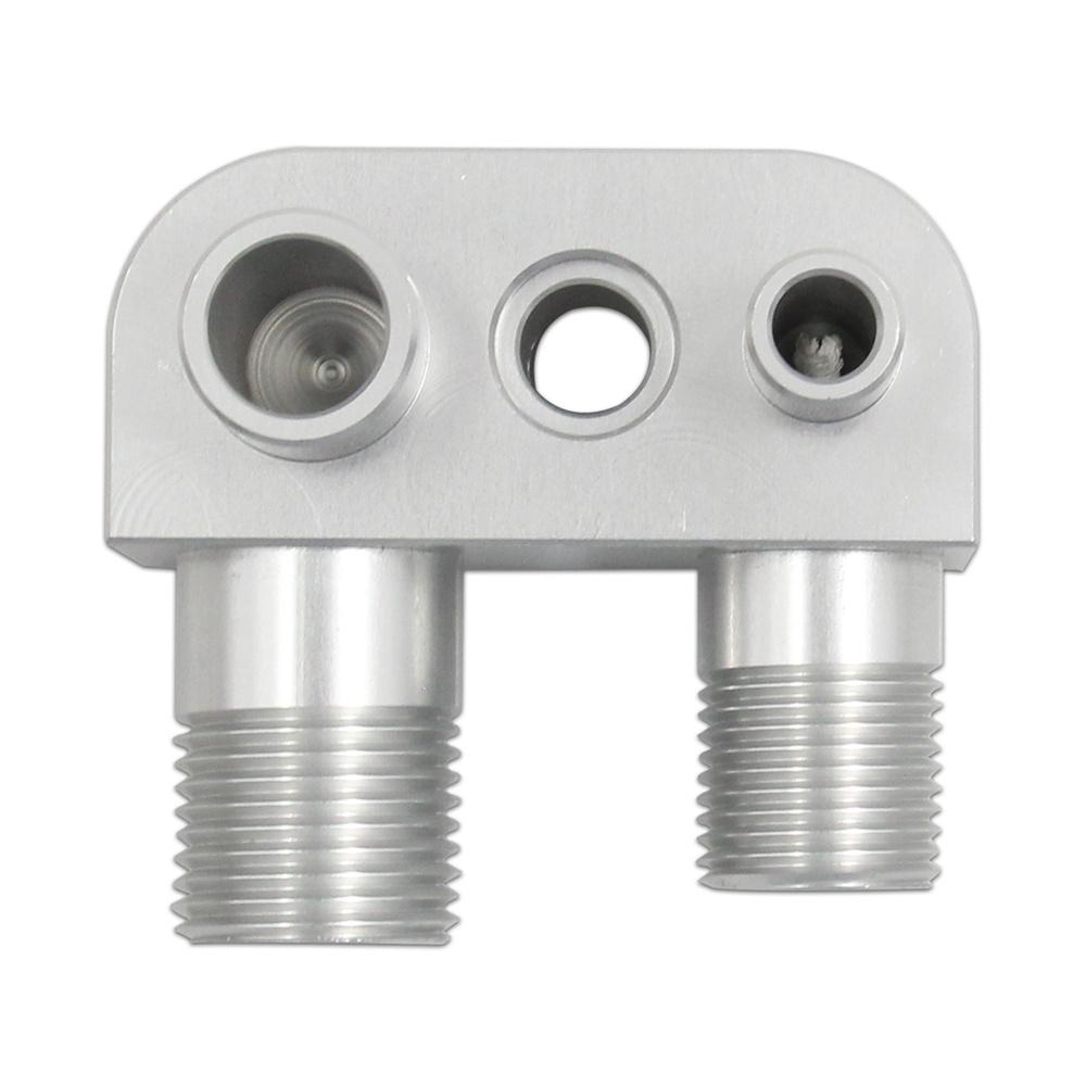 1Pcs For LSX LS3 Engine Swap Conversion A/C Line Compressor Adapter Fitting