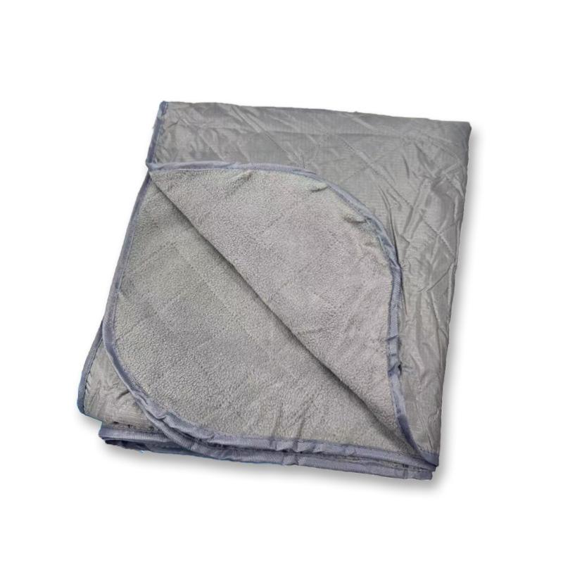 Waterproof Polar Fleece Camping Blanket: Windproof, Thick, Portable Picnic & Nap Mat