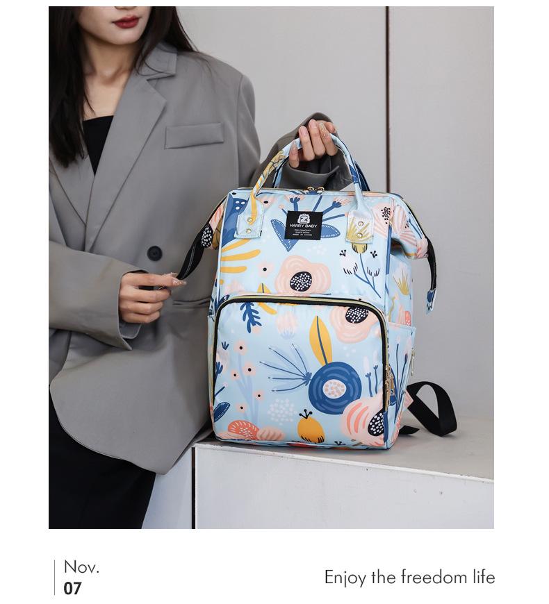 New Multifunctional Mummy Bag: Stylish and Portable Mother and Baby Backpack