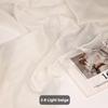 Skin-friendly Organza Fabric Per Meter for Clothes Skirts Dresses DIY Sewing Summer Translucent Soft Cloth Needlework Thin Plain