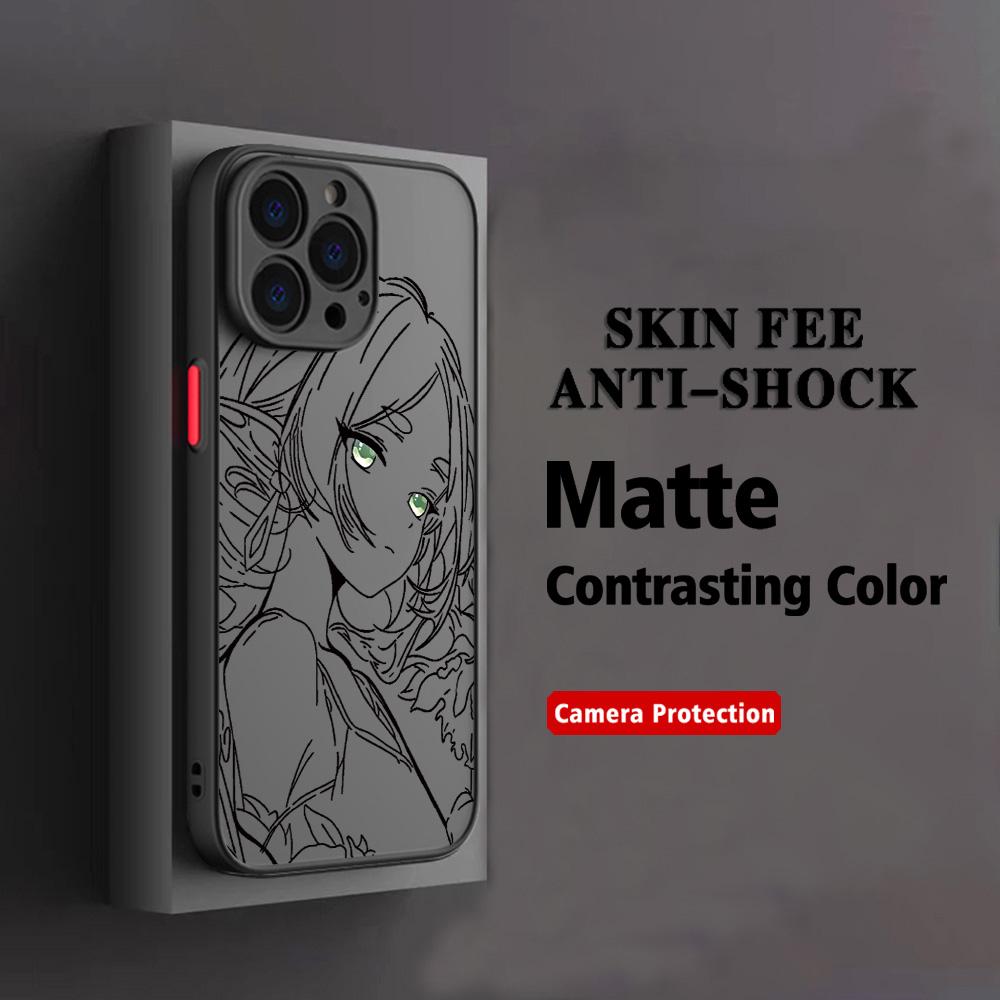 

Hot Japan Anime Comics Frierens Phone Case For Xiaomi Redmi Note 14 13 12 12S 11 11S 10 10S 9T 9S 8 7 Pro Plus 4G 5G Matte Clear Note 13 Pro Plus 5G