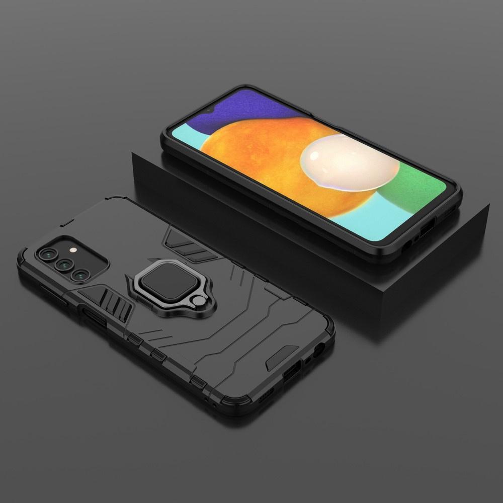 Case for Samsung Galaxy A04S / A13 5G, Kickstand Ring, black