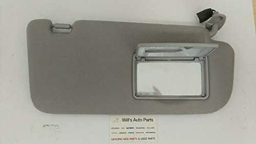 Genuine OEM 85202-2G010-QW Sunvisor, RH / 852022G010QW for Kia Optima Lotze Magentis 05-06