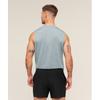 Gymshark Arrival Oversized Tank Smoke Blue Denim Grey A6a5u Ud24