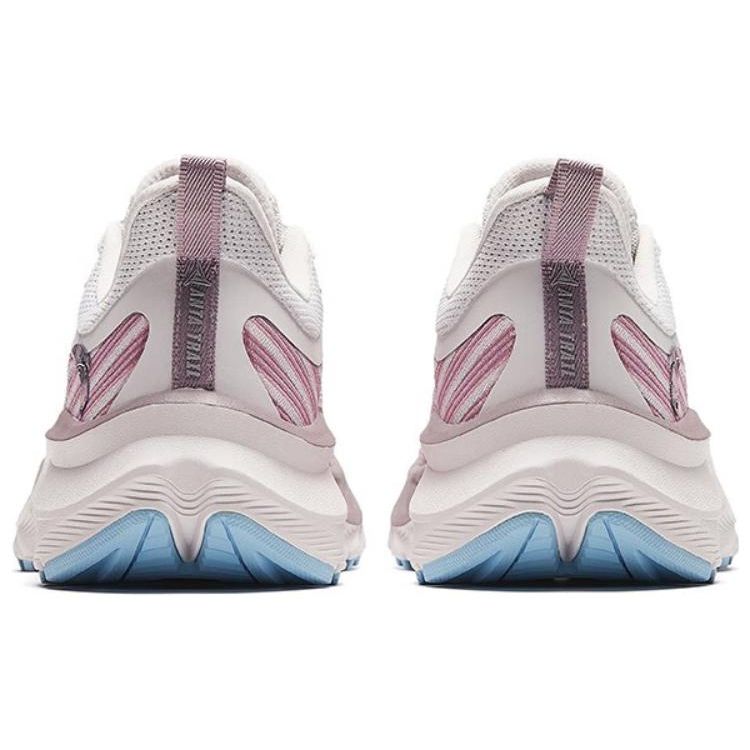 Anta Comfortable Versatile Non-Slip Durable Support Low-Top Running Shoes Women sneaker Gray Pink Purple 122345586-3