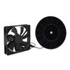 Solar Powered Exhaust Fan 10W 16CM Monocrystalline Silicon Solar Panel Ventilation Exhaust Fan Kit f