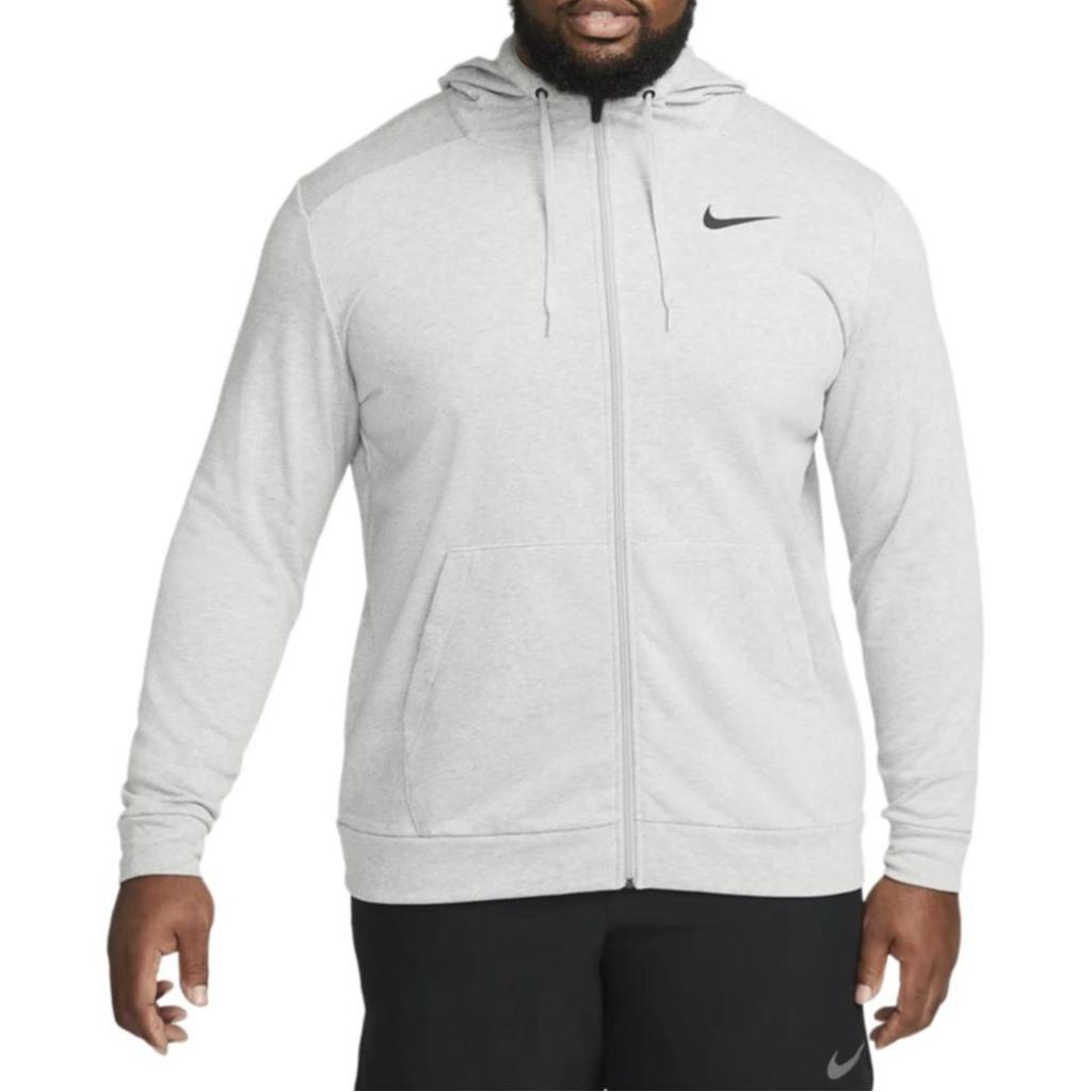 Nike Sweatshirts Men's Light Gray Hooded Moderate Regular CZ6376-063