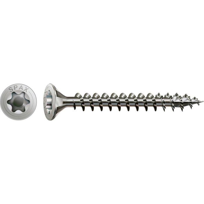 SPAX 1197000450353 Vis à bois 4.5 mm 35 mm T-STAR plus acier inoxydable A2 200 pc(s)
