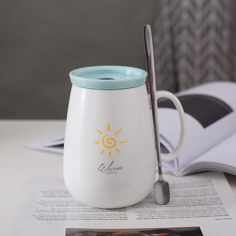 Nordic Couple Creative Home Mug Office Logo Simple Milk Coffee Cup Gift Water Cup Ceramic Cup