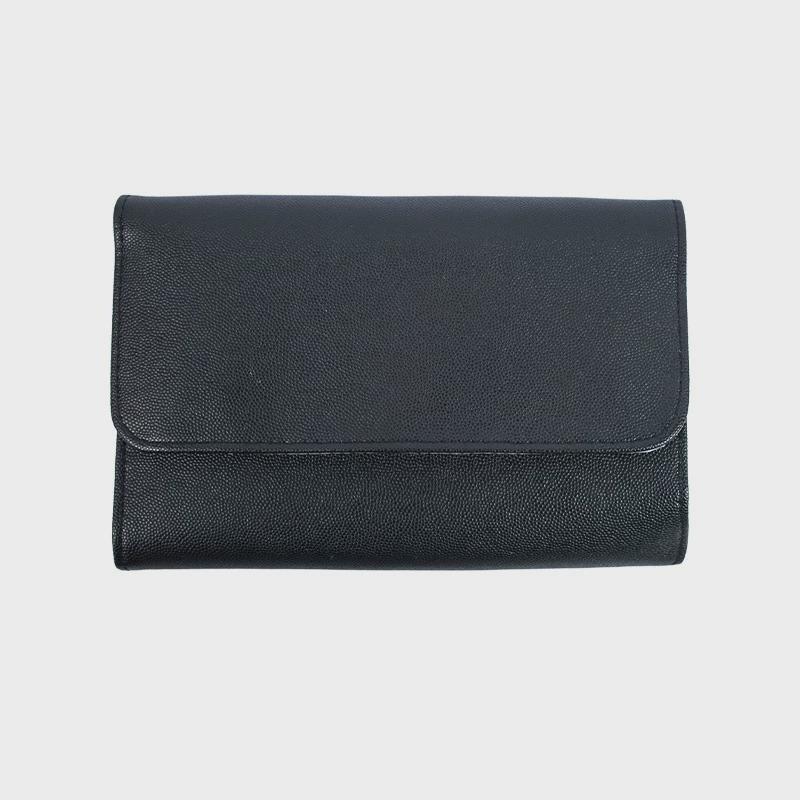 

15 PCs Long Brush Holder Face Powder Repair Makeup Brush Suit Foundation Nose Shadow Nylon Brush Makeup Tool Brush Factory Wholesale 15 black brush bag