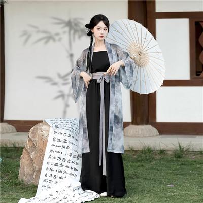 Hanfu de style dynastie Song chinoise pour femmes, pantalon Song modifié, ensembles quotidiens pour le printemps et l'été