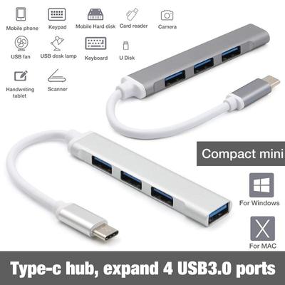 USB C HUB 3.0 Type C 4 Port Multi Splitter Adapter OTG for Lenovo Xiaomi Macbook Pro 13 15 Air Pro PC Computer Accessories