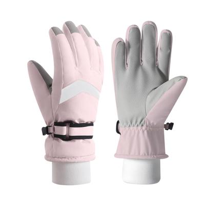 AISHITE Winter Ski Radfahren Motorrad Vollfinger Smartphone Lange Fleece für und Outdoor Unisex Handschuhe, Handschuhe, Handschuhe, Handschuhe, Kompatibel,