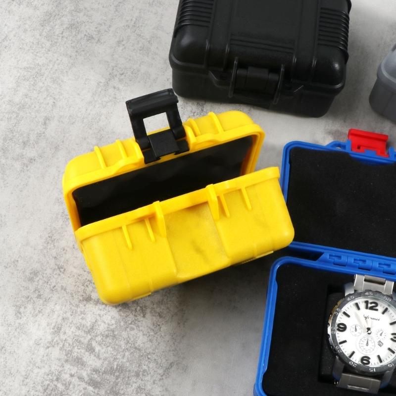 1 Slot Shockproof Watch Box Waterproof Watch Organizers Watch Storage Case Protective Watch Box ABS Material for Watch