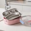 Microwave Safe Cute Lunch Container 304 Stainless Steel Partitioned  Lunch Plate  Travel Use