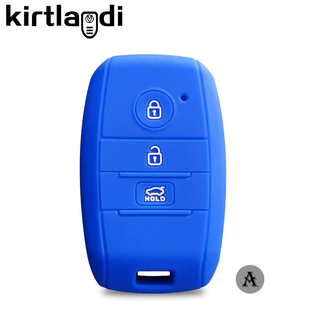 Silikonowy Pokrowiec na Kluczyk Uchwyt Brelok dla Kia Rio GTLine X-line Sorento Optima 3 Cerato K4 Sportage Ceed KX K4 K5 Sorento Prime 3