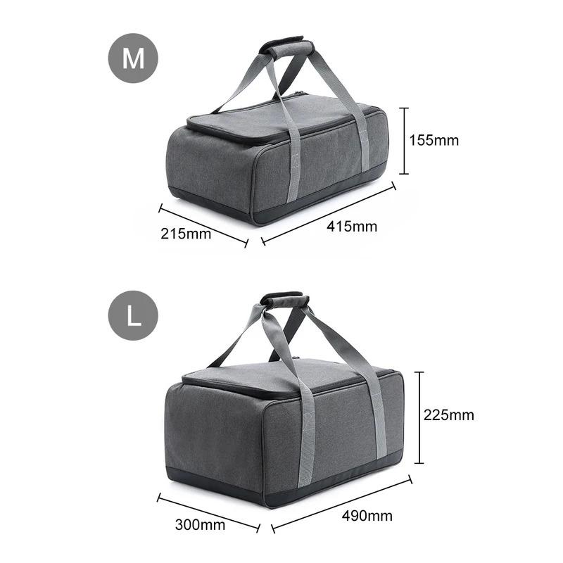 Camping Cookware Bag Cooking Utensils Bag Outdoor Stove Storage Container Cooking Tote Bag SIM M L