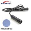 12X50mm 780nm 200mW High-Power Adjustable Red Infrared Laser Emitter