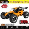 1:16 Scale Remote Control Monster Truck High Speeds 20KMH Off-Road RC Car with LED Lights for Adults Kids Durable Gift Ready for