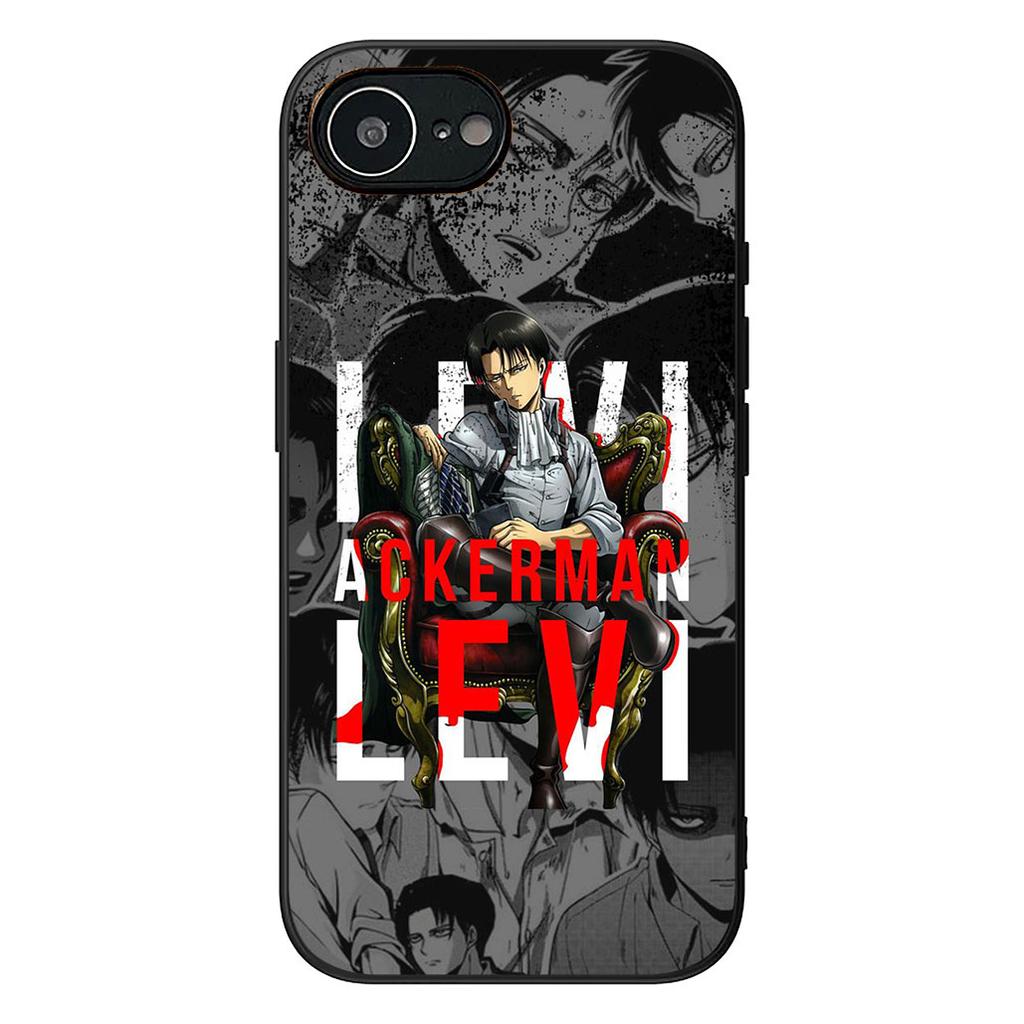 Attack on titan Eren Jaeger Levi Phone Cover for Xiaomi Redmi Note 13 14 ProPlus Pro Plus 14C A4 13C Pro+ Note14 Protective Case