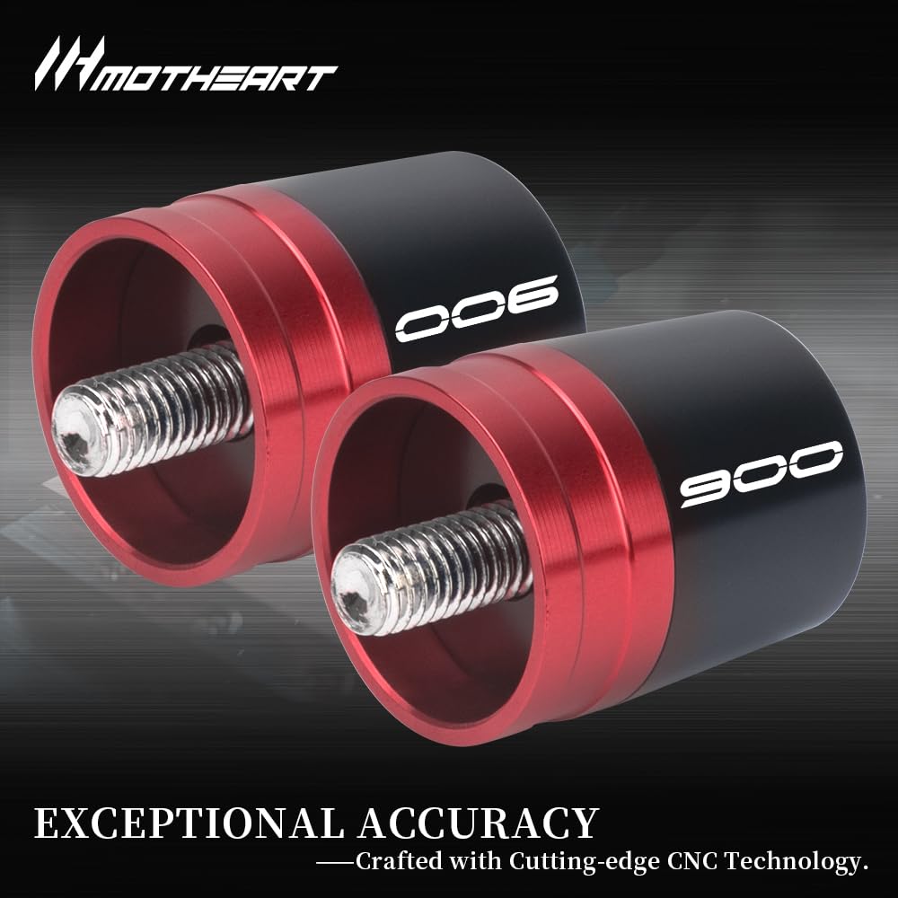MotHeart Motorcycle Bar End Slider Compatible with Z900 2017-2025 Motorcycle