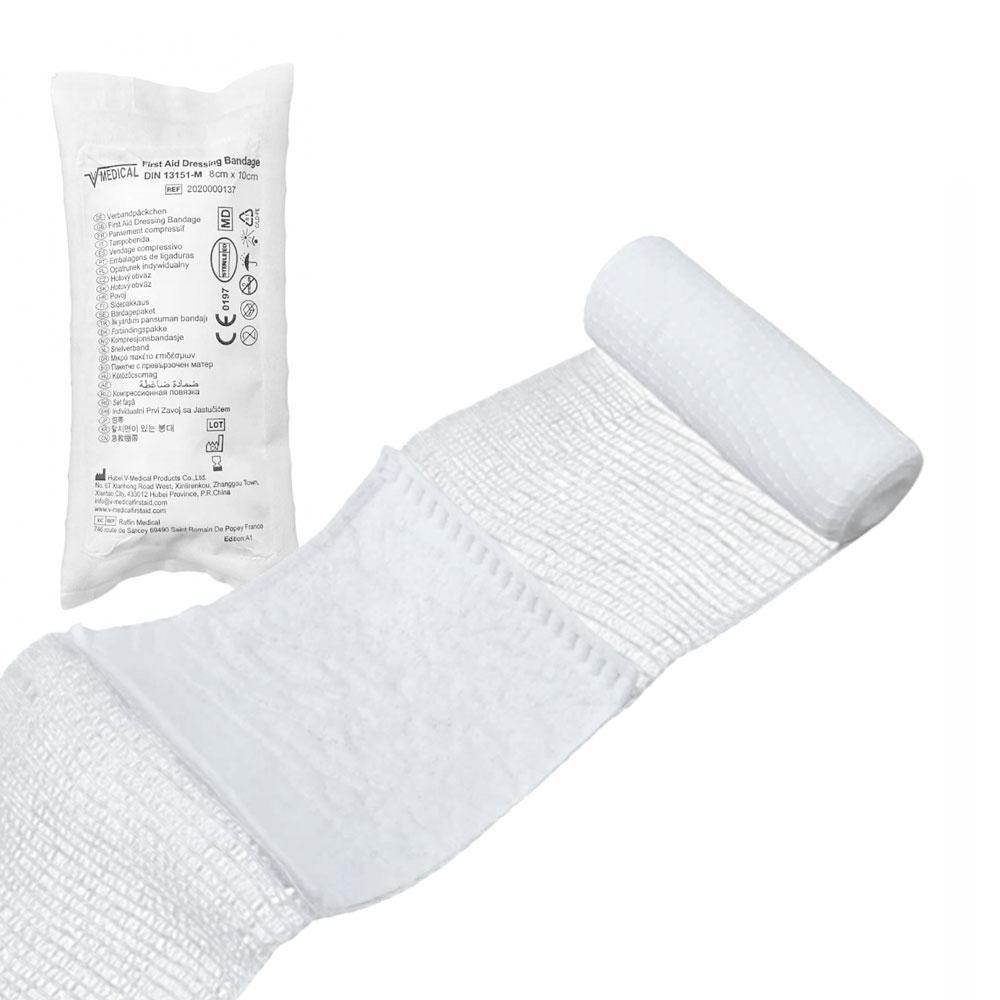 Individual Dressing 8 × 10 Sterile First Aid Dressing 1 Piece