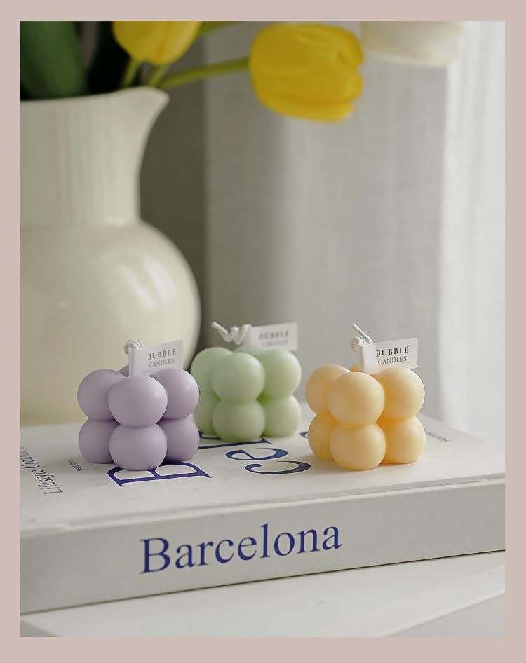 alint Mini Candle BonBon Aroma Candle BonBon Korean Goods Korean Interior Decor Soy Wax Candle Gift Small Gift Pear 3.9cm (L) 3.9cm (W) 3.9cm (D)