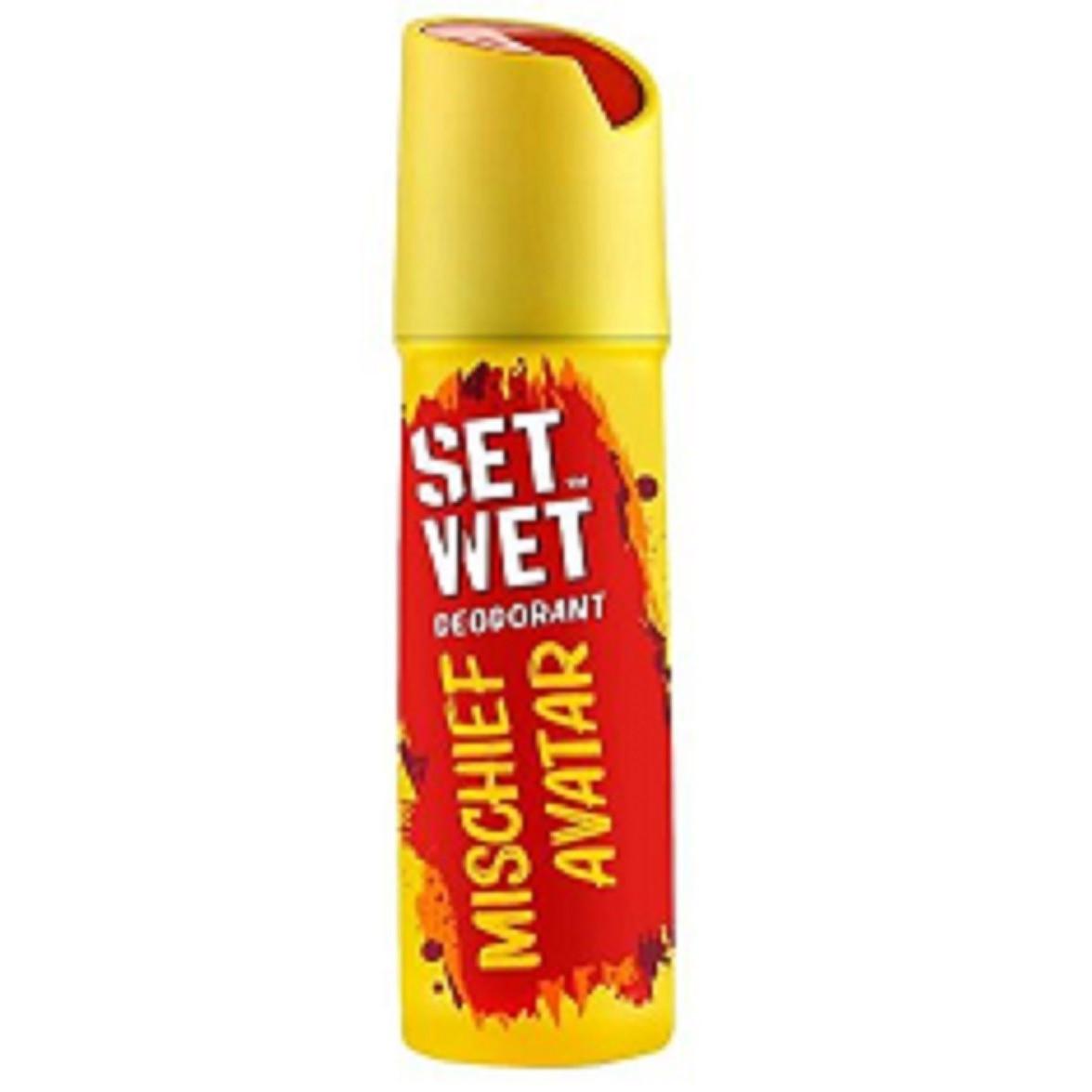 

SET WET Deodorant Spray Mischief Avatar for men 150ml # IR39
