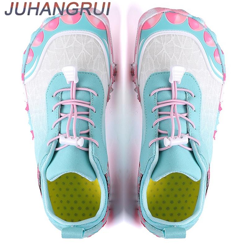 Damen Herren Aqua Schuhe Stromaufwärts Watschuhe Wassersport Sneaker Unisex Fünf Finger Schwimmen Surfen Schuhwerk Yoga Fitness Schuh