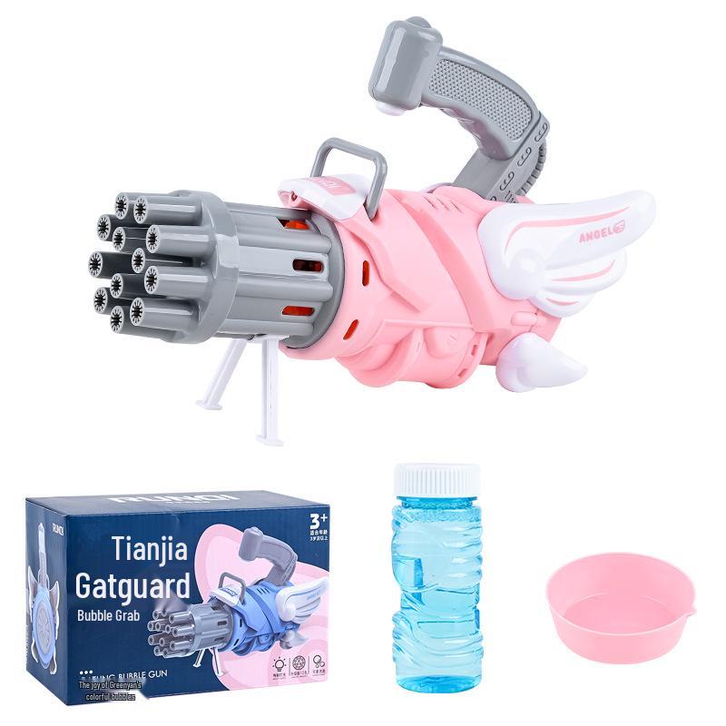 

Children s Automatic Gatling Bubble Gun Toy