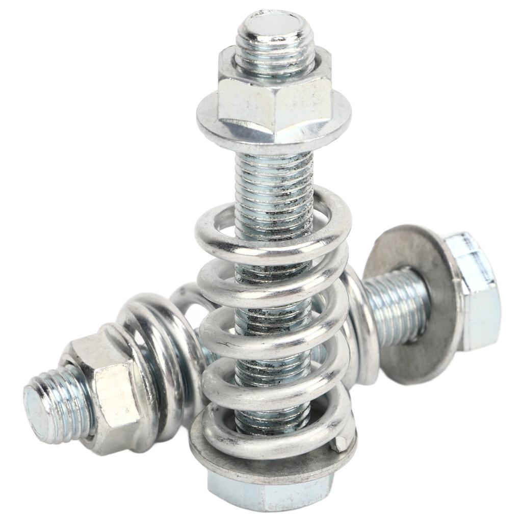 Exhaust Spring Bolt Nut M10x1.25 Tight Fixation Noise Reduction Manifold Bolt Kit for Exhaust Pipe Repair